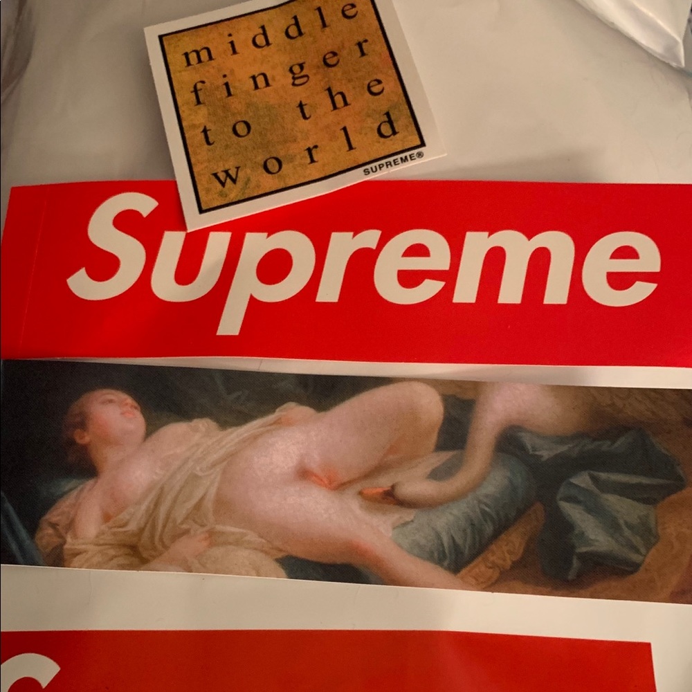 3 Supreme SS19 Stickers